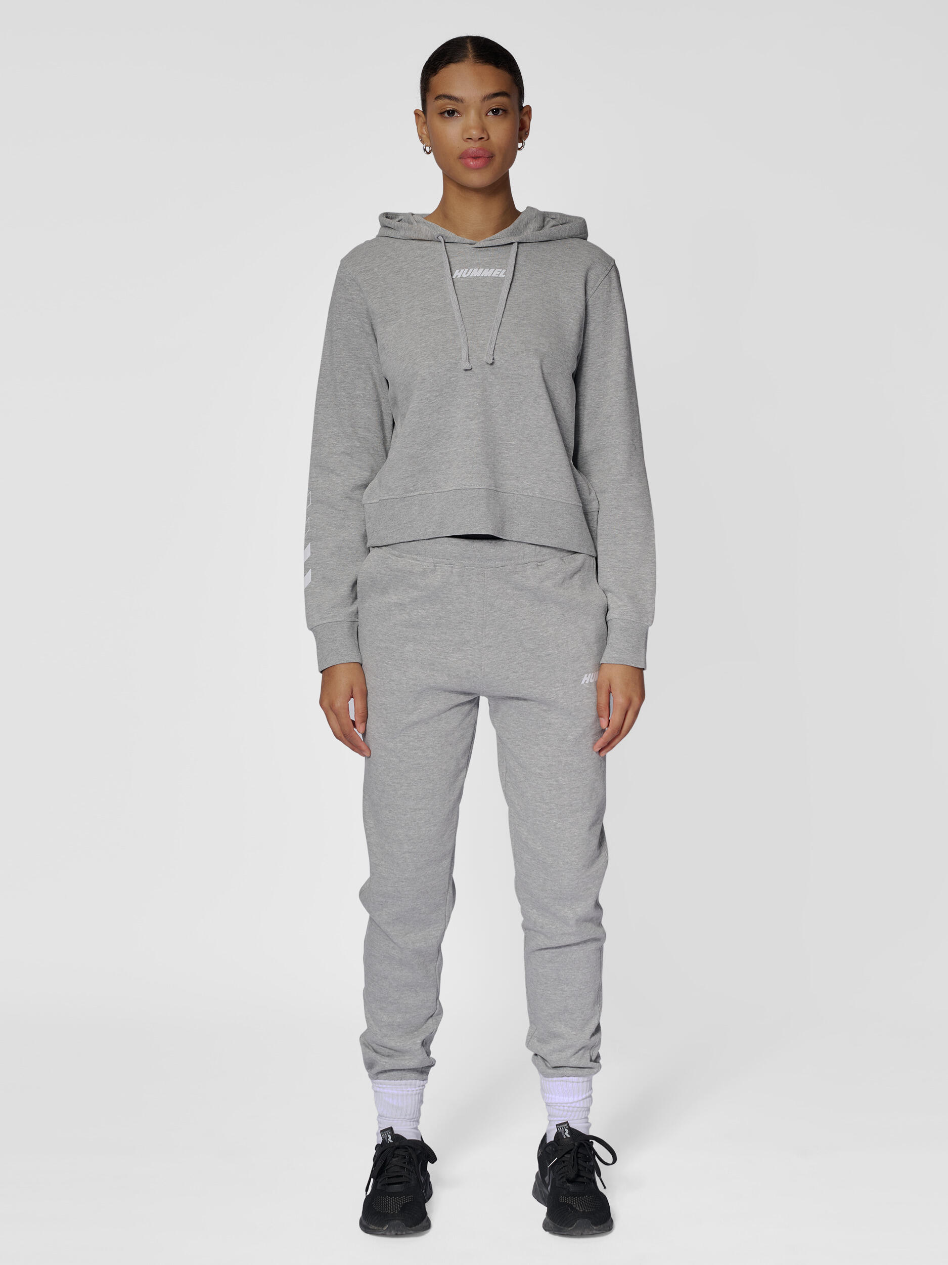 Trekkoordsluiting Hoodie Hmlelemental Dames 3/7