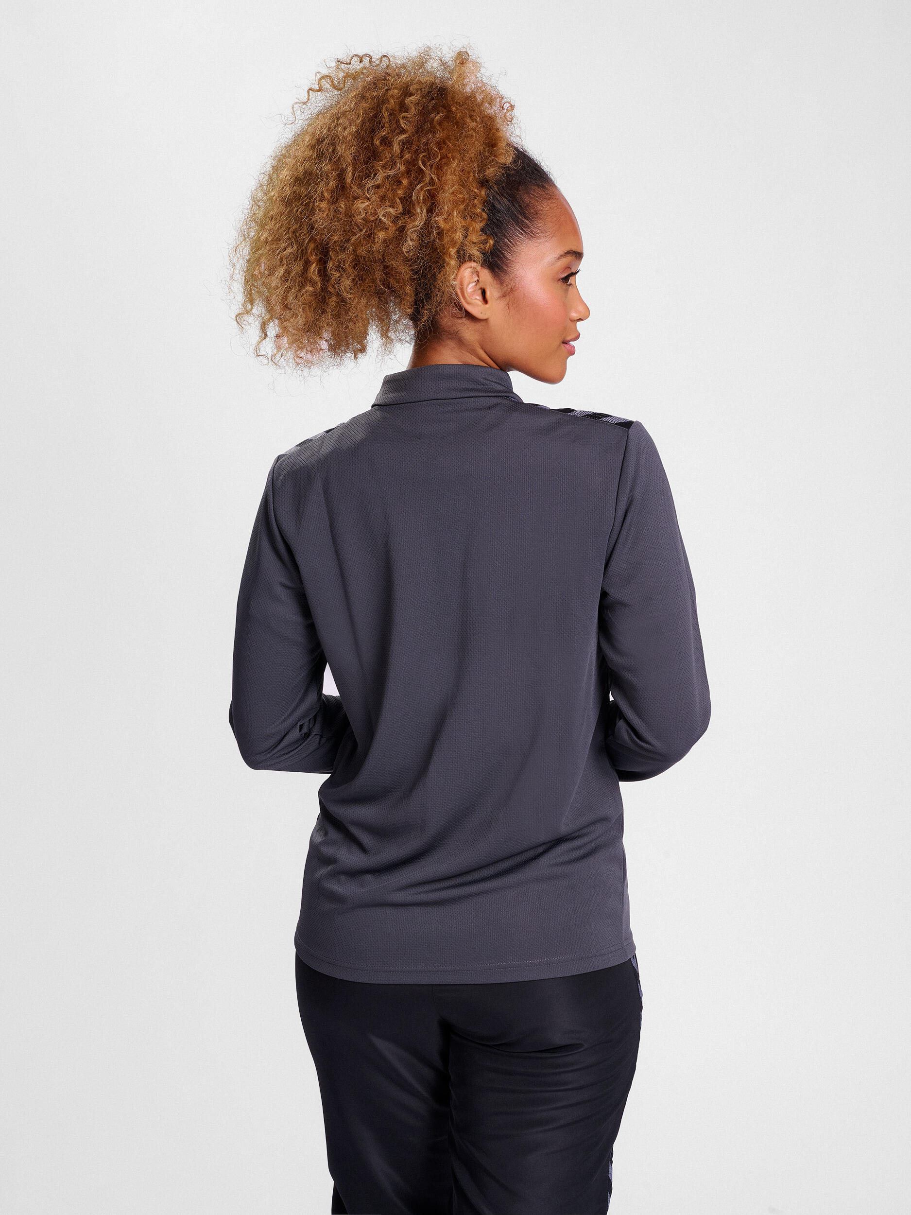 Demie-Fermeture Éclair Zip Sweat-Shirt Hmlauthentic Femme 3/7