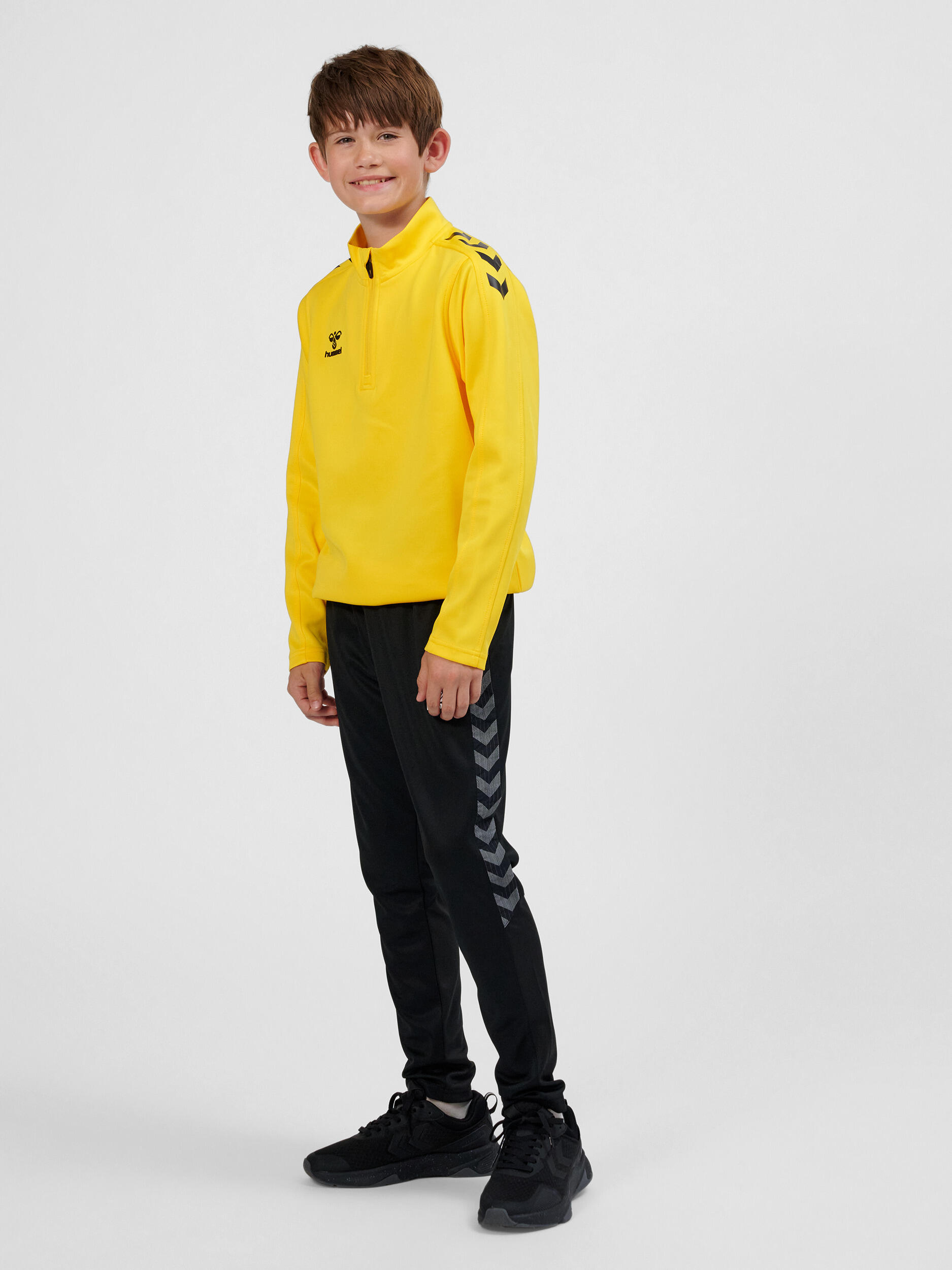 Demie-Fermeture Éclair Zip Sweat-Shirt Hmlcore Multisport Enfant 4/7
