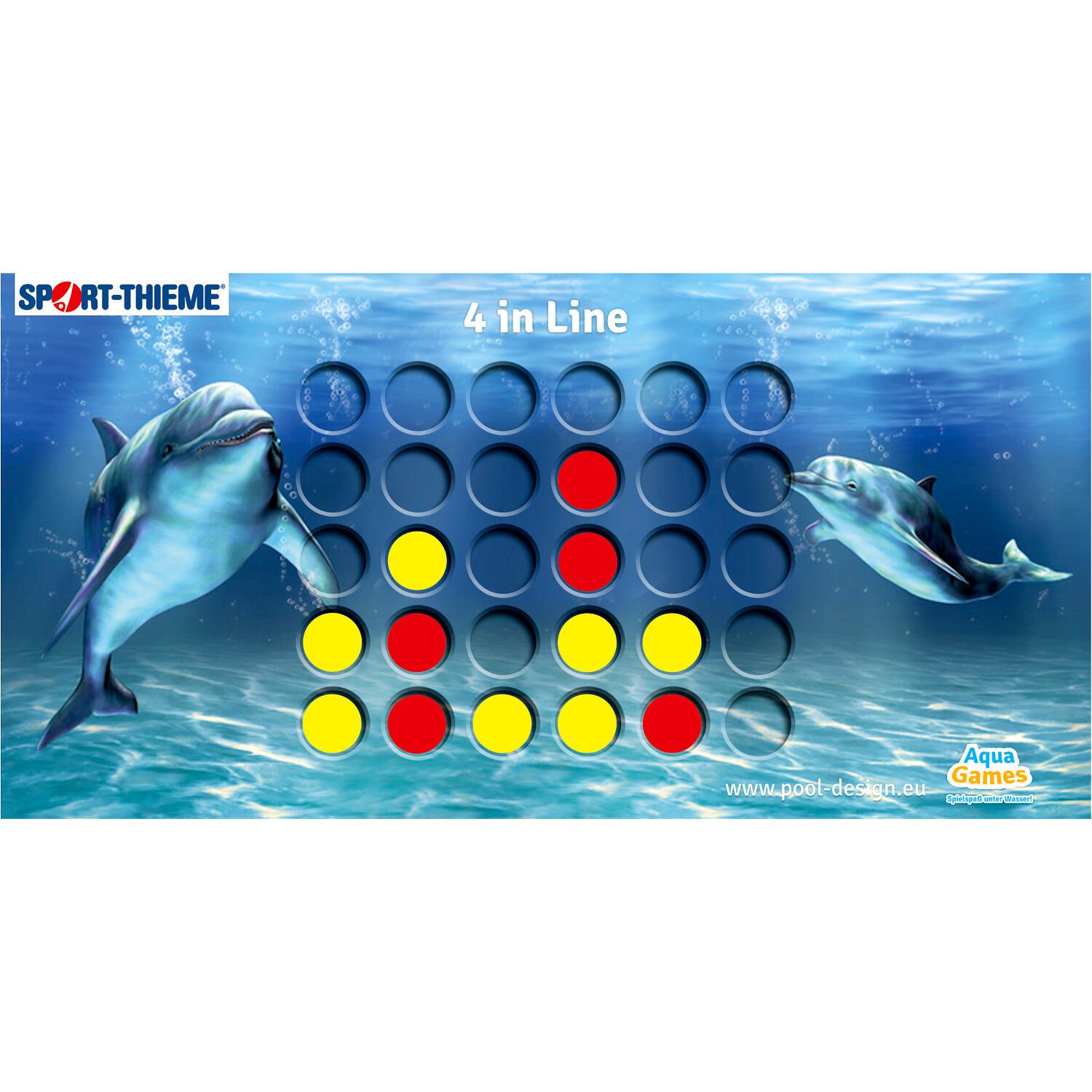 Sport-Thieme "4 in Line" underwater game