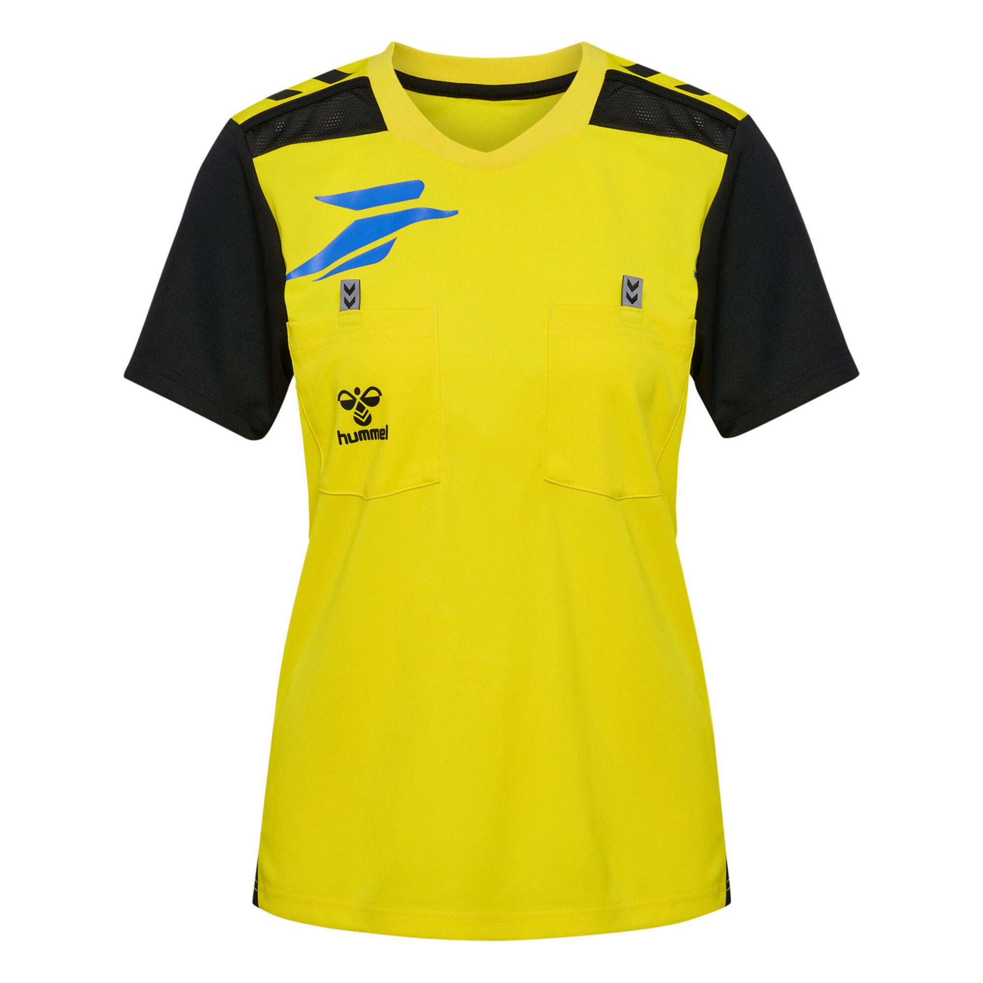 Hummel - Enfiler T-shirt Ffhb New Handball Femme Hummel - Maillot Manches Courtes - Jaune - 48 Xl - Decathlon