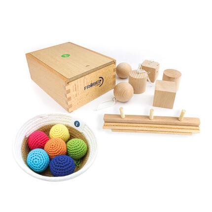 Lernspiele-Set Fröbelbausatz 1 Gesundheitssport Unisex