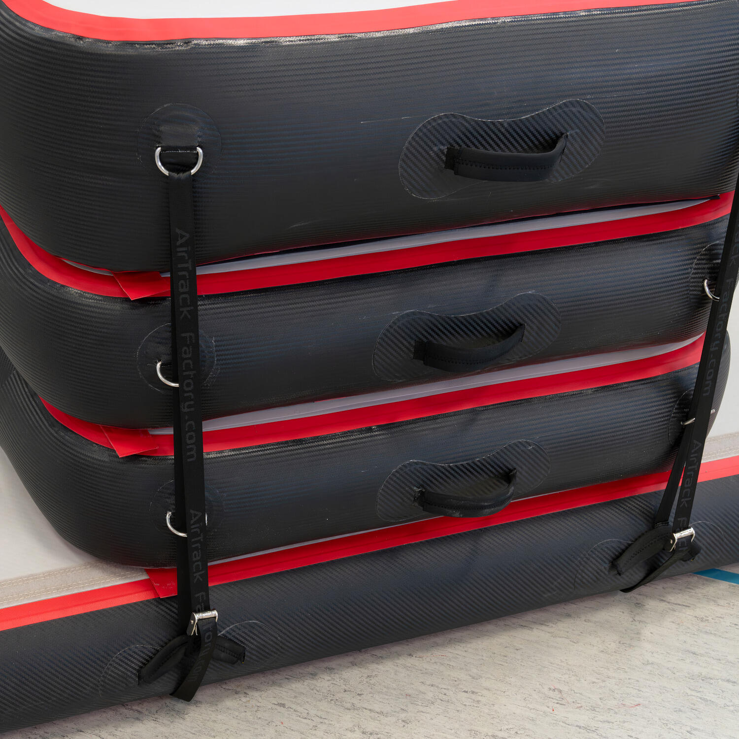 AirBox-Set Carbon Turnen Unisex Schwarz-Rot 2/6