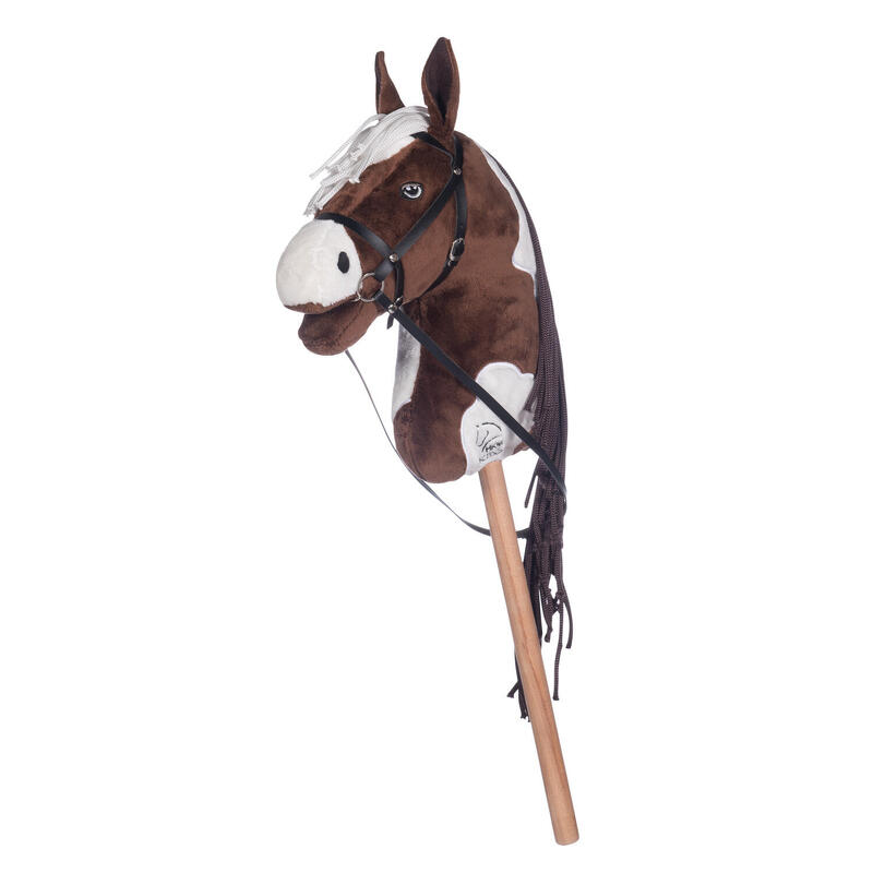 HKM Kids Hobby Horse, Braun-Weiss