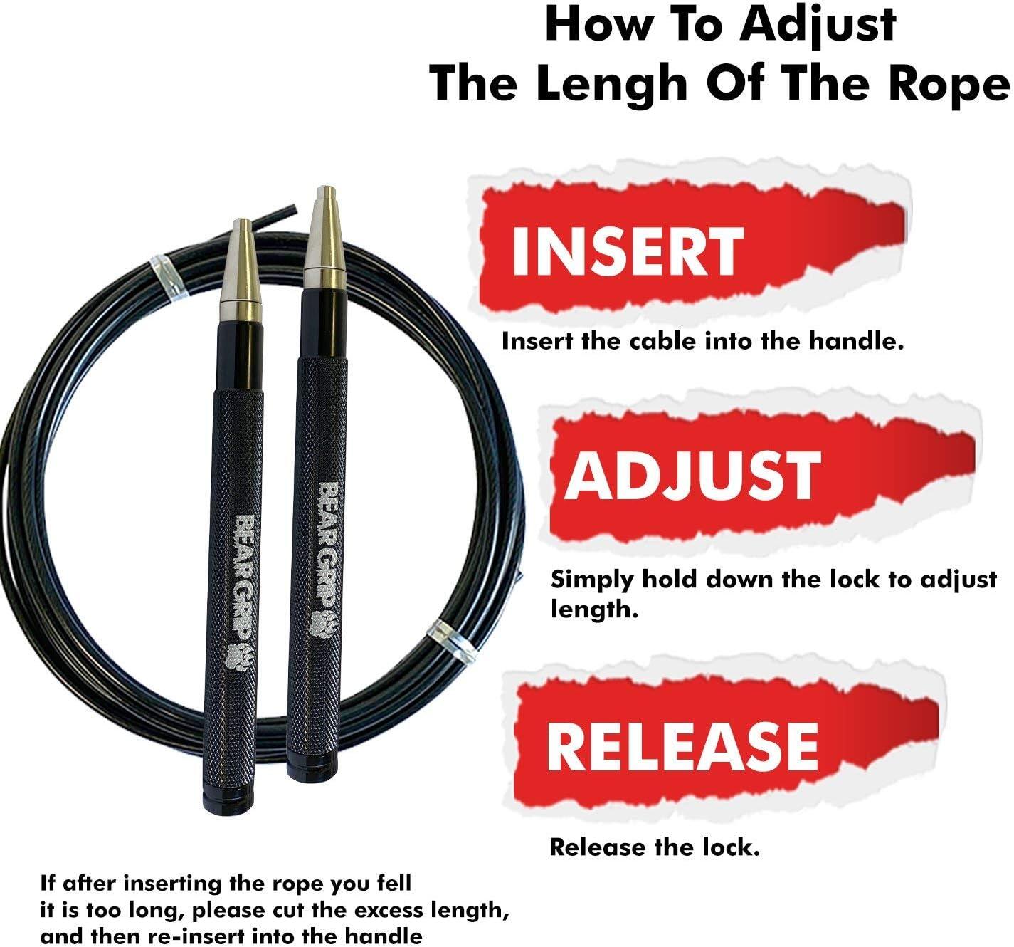 Elite Speed Skipping Rope (Aluminium) 3/3