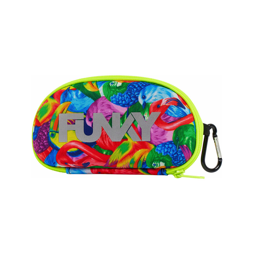 Etui na okulary pływackie twarde futerał pokrowiec Funkita Bright Birds