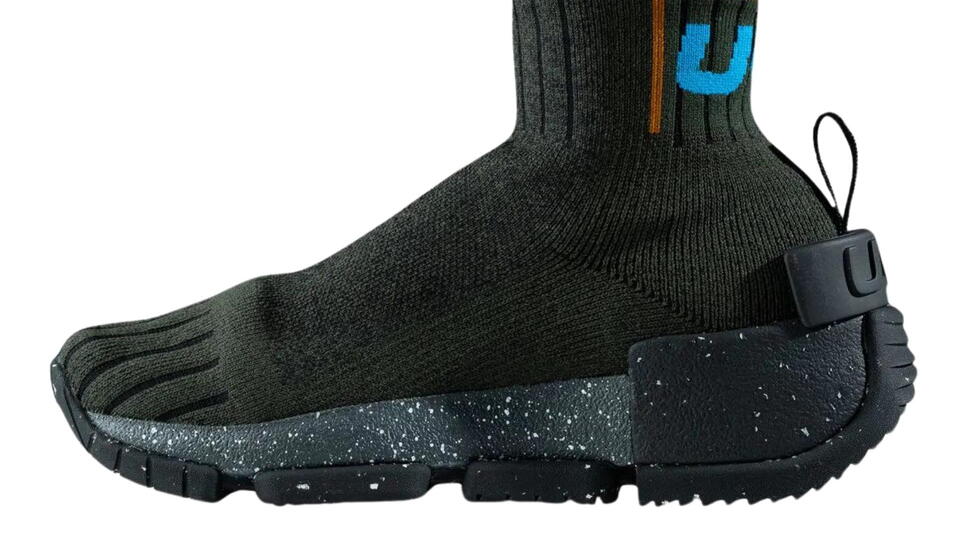 Buty miejskie męskie UYN Urquiola Military-melange czarna podeszwa
