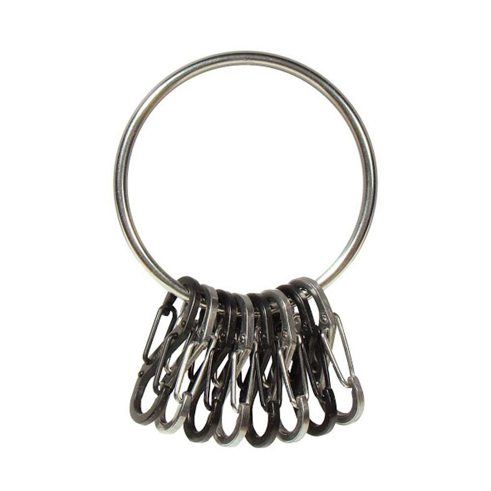 BigRing Porte-clés Pendentif Mousqueton Crochet Organisateur 2/4