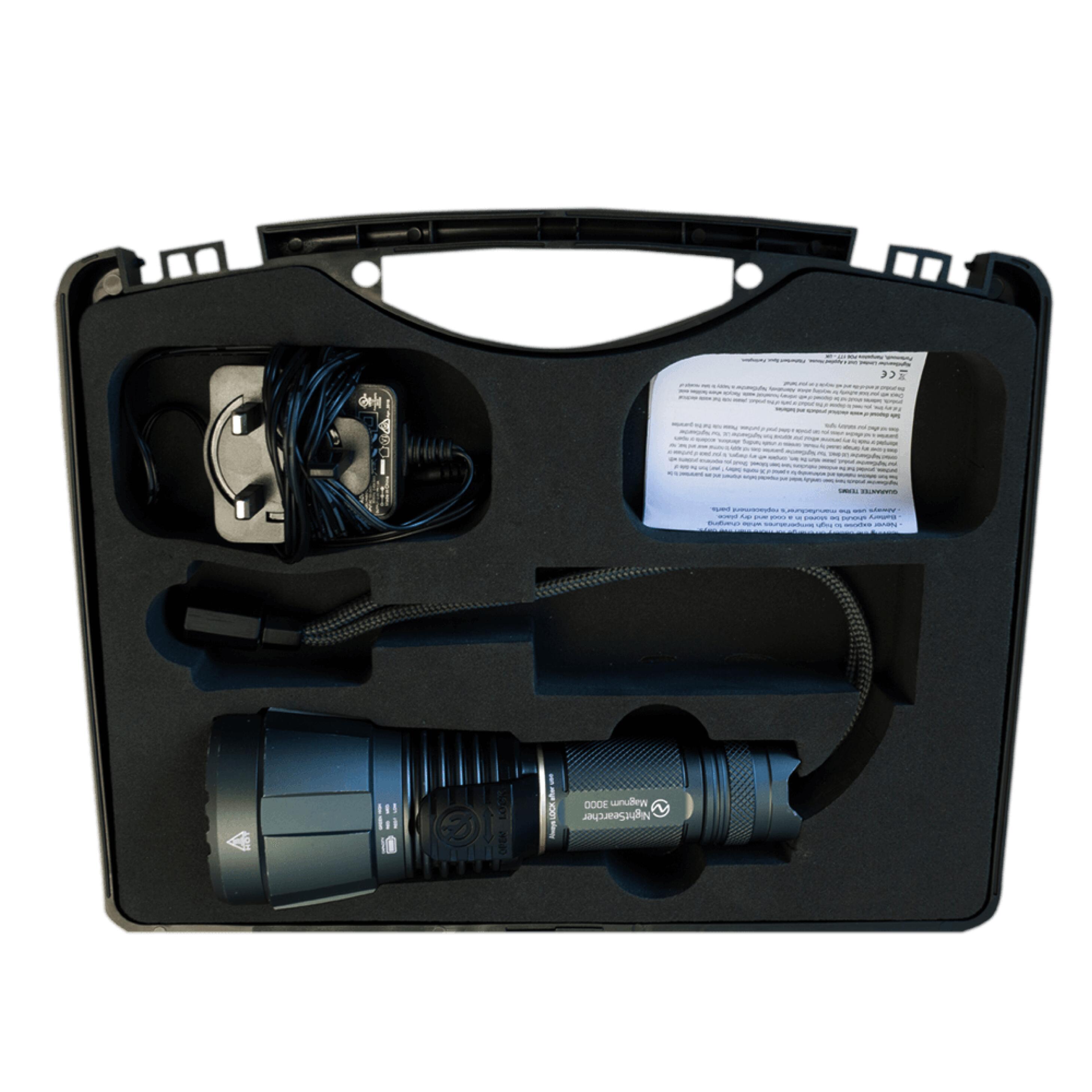 Magnum 3000 High-Performance, Heavy-Duty, Rechargeable LED Expedition Torch 3/5
