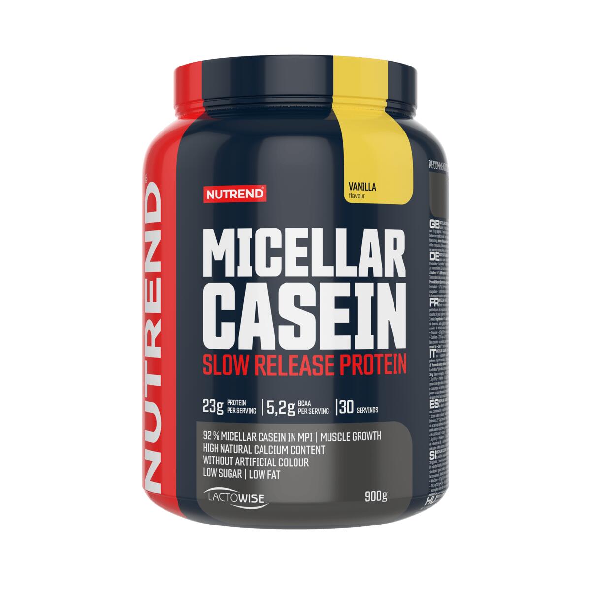 NUTREND MICELLAR CASEIN, vanilka