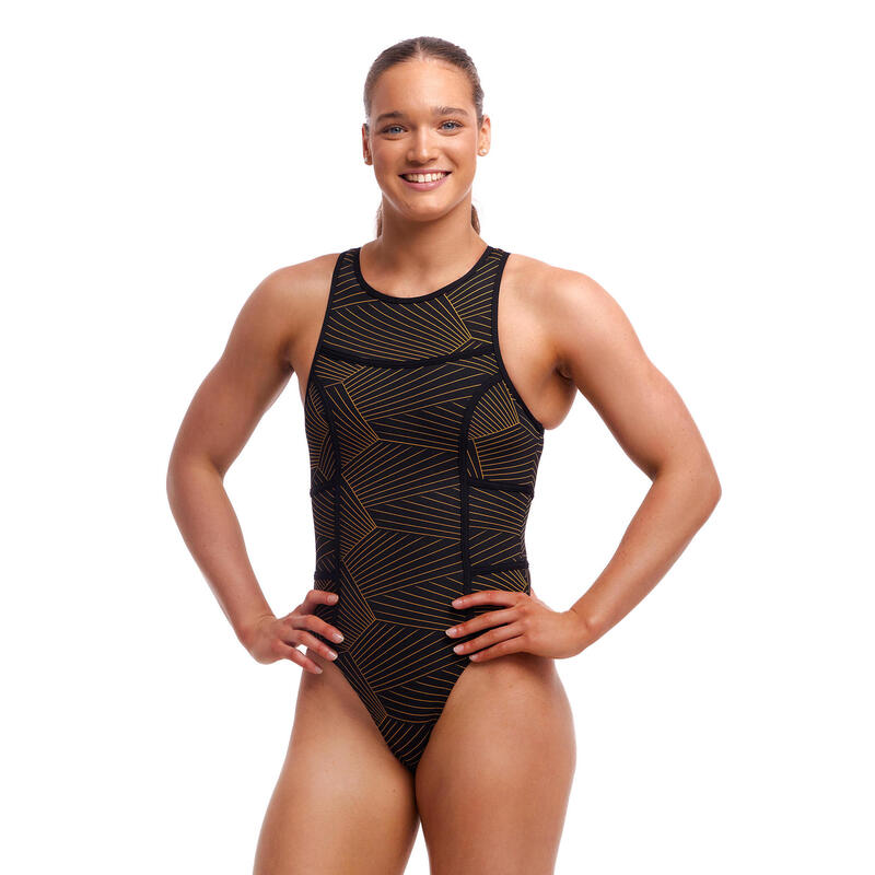 Maillot de bain Funkita Hi Flyer Gold Weaver