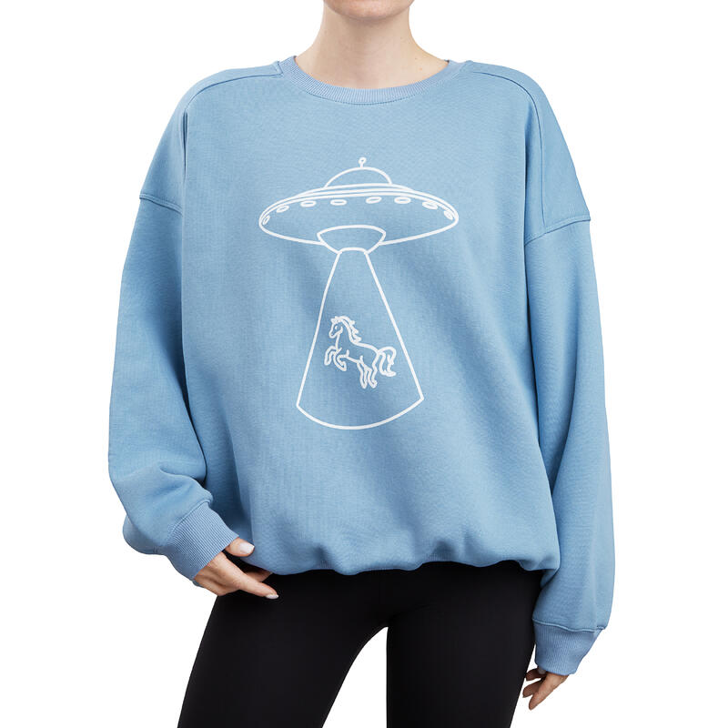 Bluză de echitație oversize Răpirea Cosmică