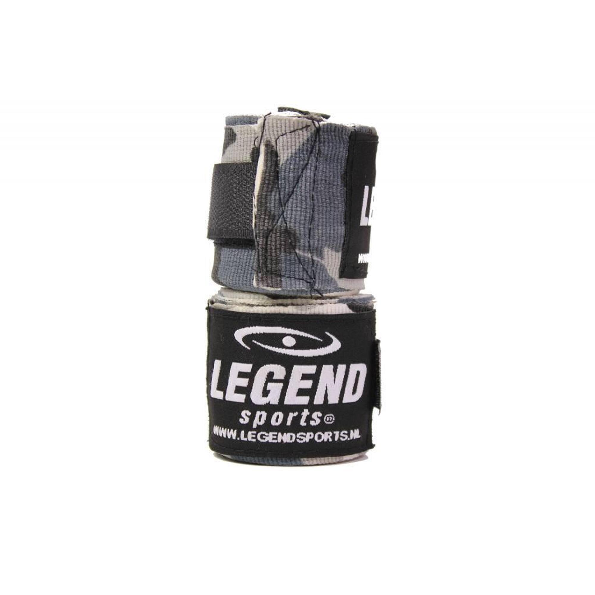 Legend Sports - Bandages Adulte Diverses Couleurs 4,5 Mètres - Mitaines Sous Gants - Noir|rouge|vert - Decathlon