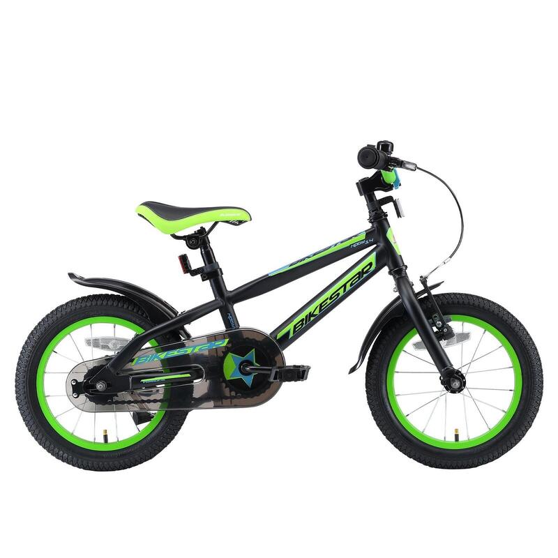 Bicicleta niños 14 pulgadas BIKESTAR urban turquesa 3 años