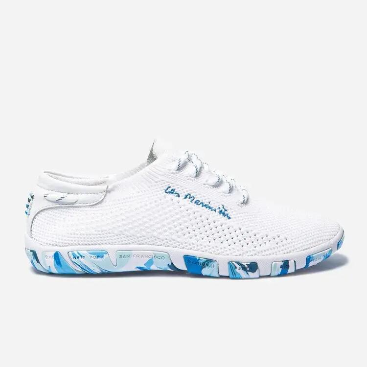 WHITE / BLUE