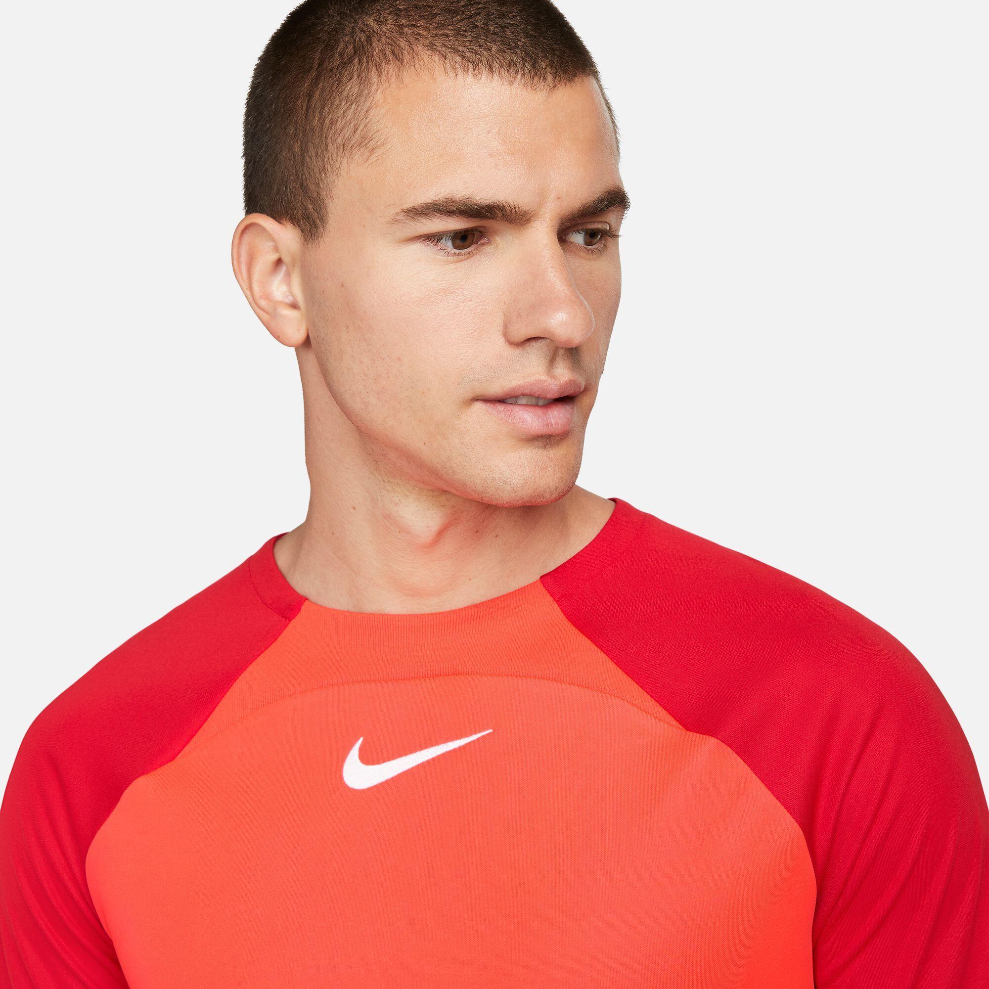 T-shirt da calcio uomo nike bright crimson 2/4