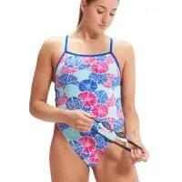 Speedo allover digital vback badpak - citrus love