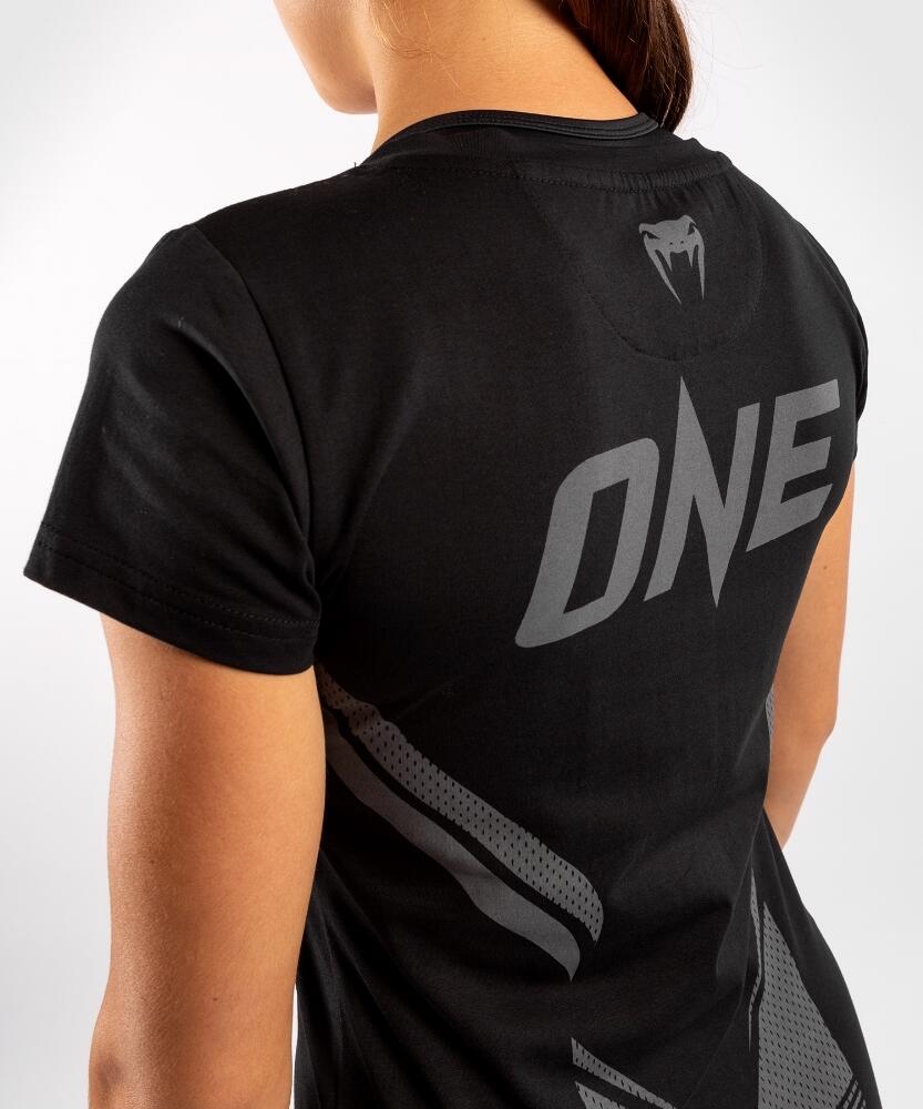 Venum ONE FC Impact T-shirt - for women - Black/Black 6/7
