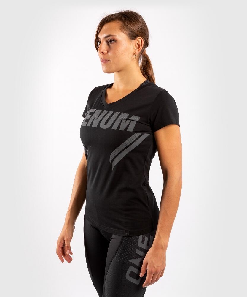 Venum ONE FC Impact T-shirt - for women - Black/Black 4/7