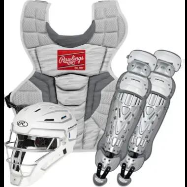 Rawlings CSV2Y Velo 2.0 Youth Catcher's S Color White/Silver Baseball/Softball