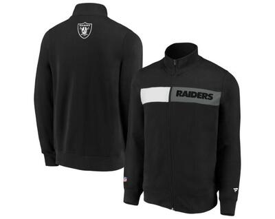 Fanatics iconisch verleden & heden fleece track jacke xl raiders