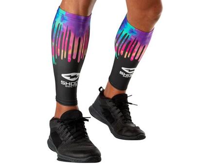 Shock Doctor Showtime Comp Calf Sleeve S Stars and Stripes American Football