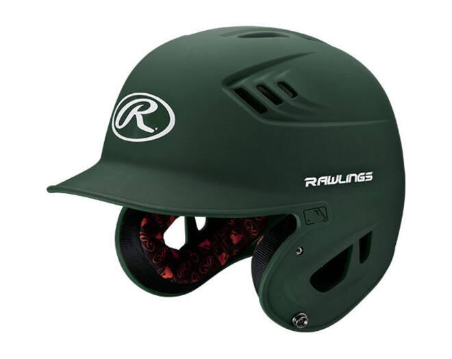 RAWLINGS Casco Rawlings R16MS opaco per adulti, colore verde scuro