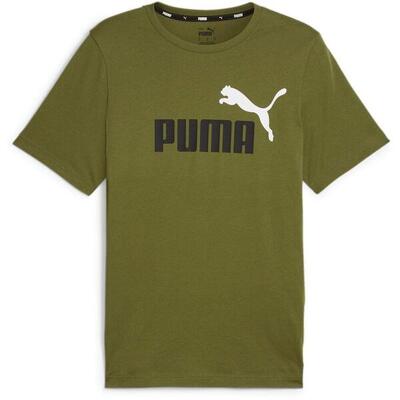 T-shirt puma essentials. groen. mannen