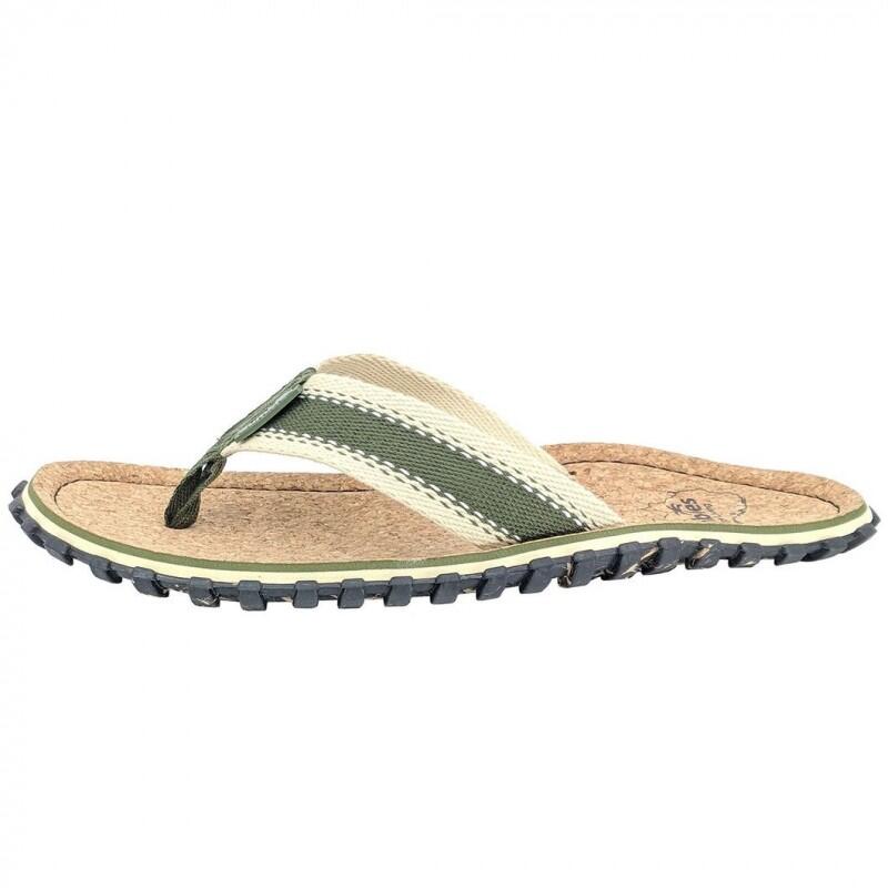 GUMBIES LIEGE KAKI TONGS HOMME 2/4