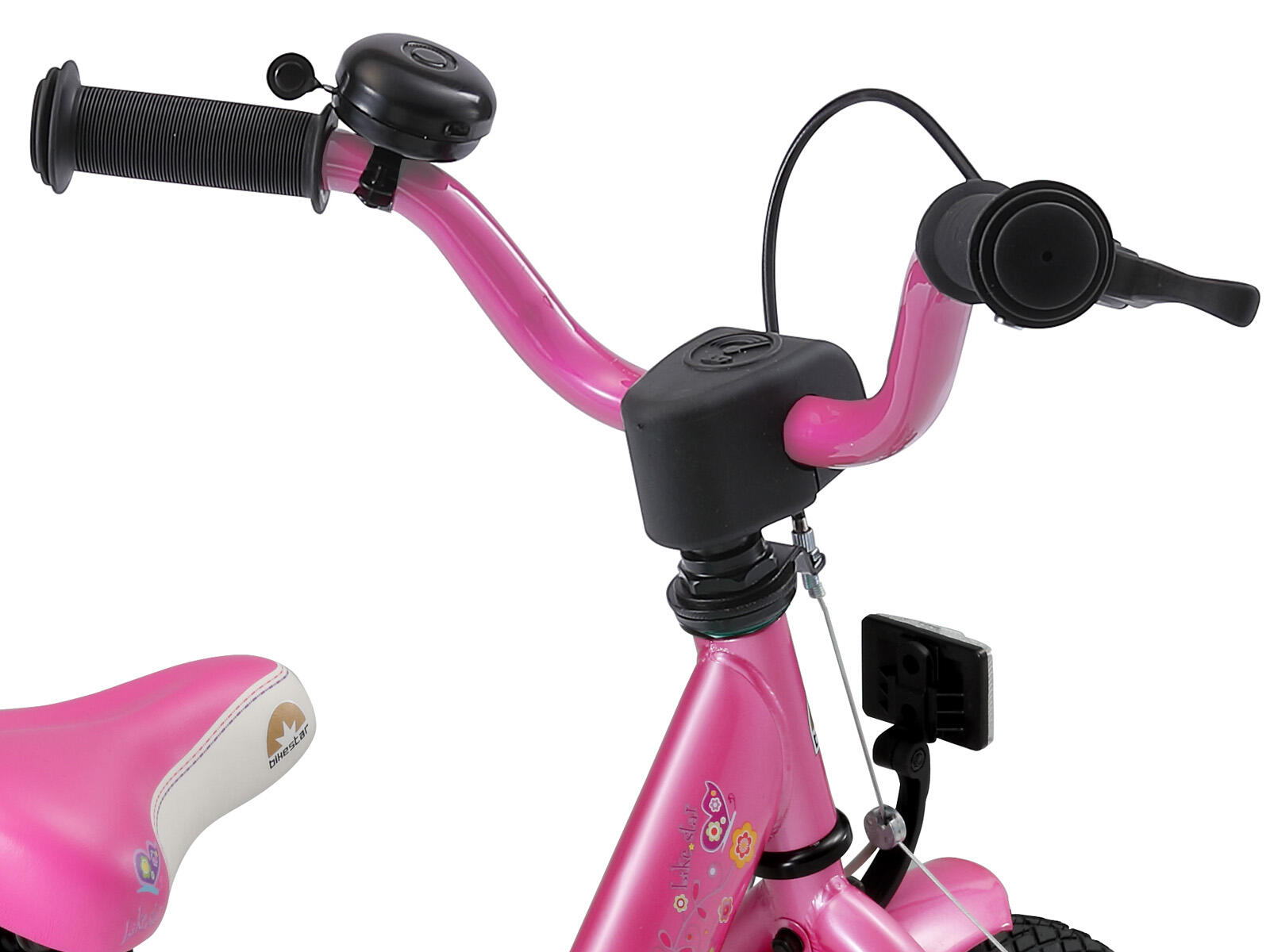 Bikestar kinderfiets Classic 12 inch roze / wit 4/5