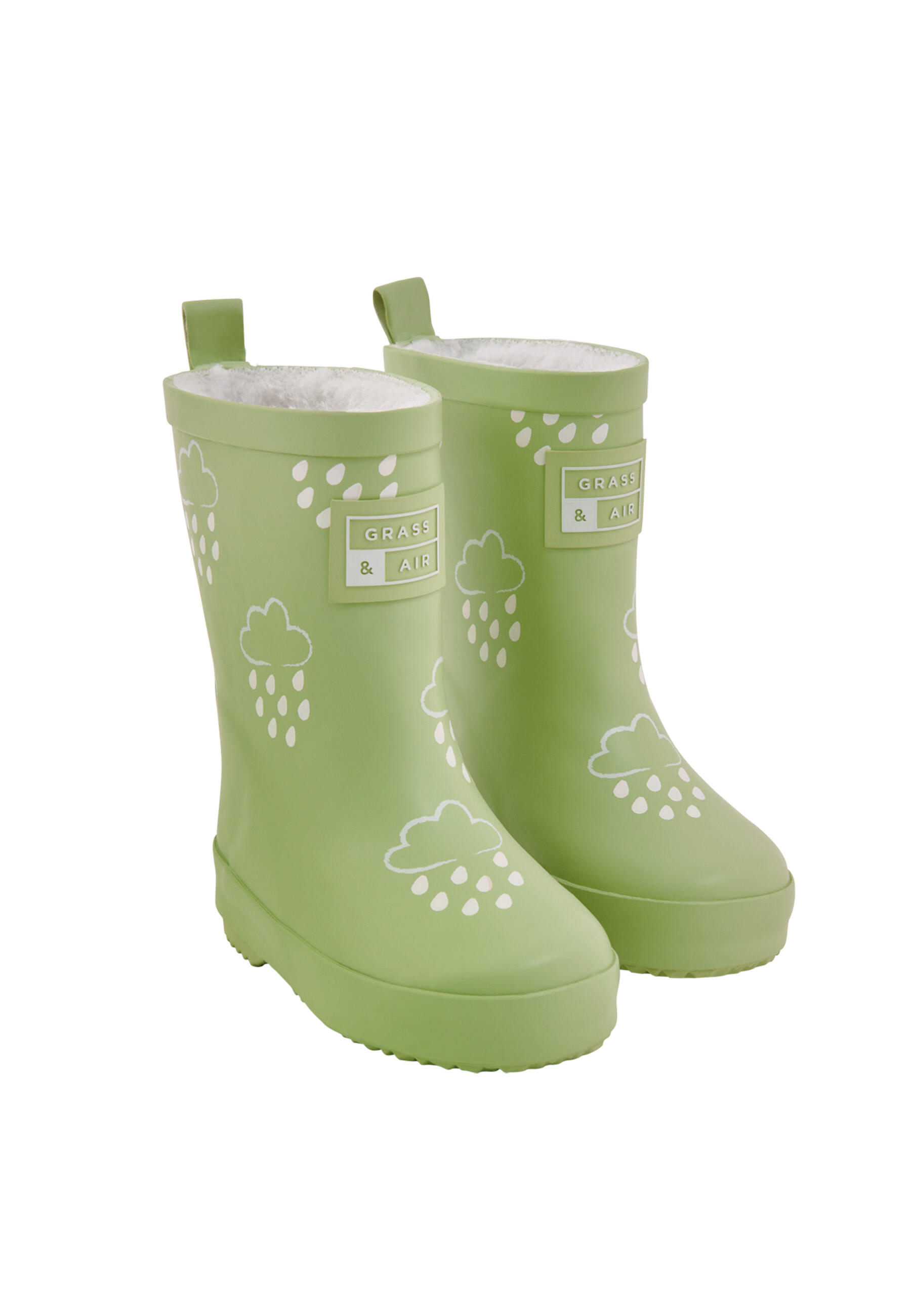 Little Kids Glacial Green Colour-Changing Kids Wellies 1/3