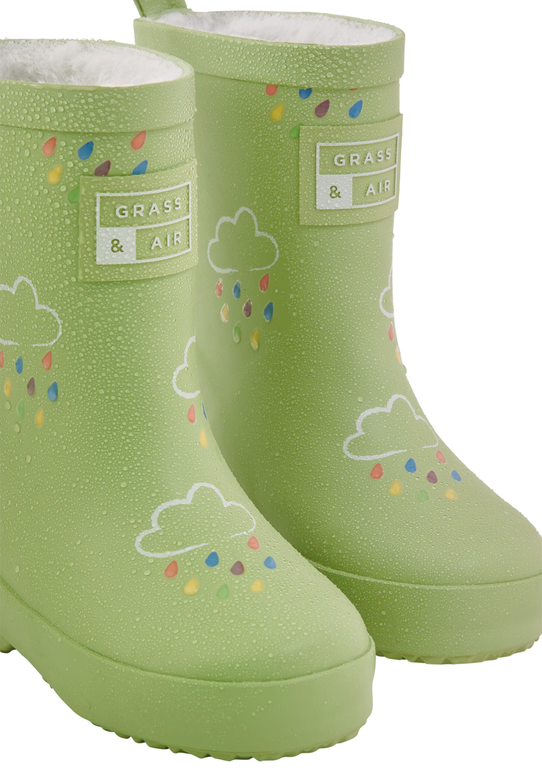 Little Kids Glacial Green Colour-Changing Kids Wellies 2/3