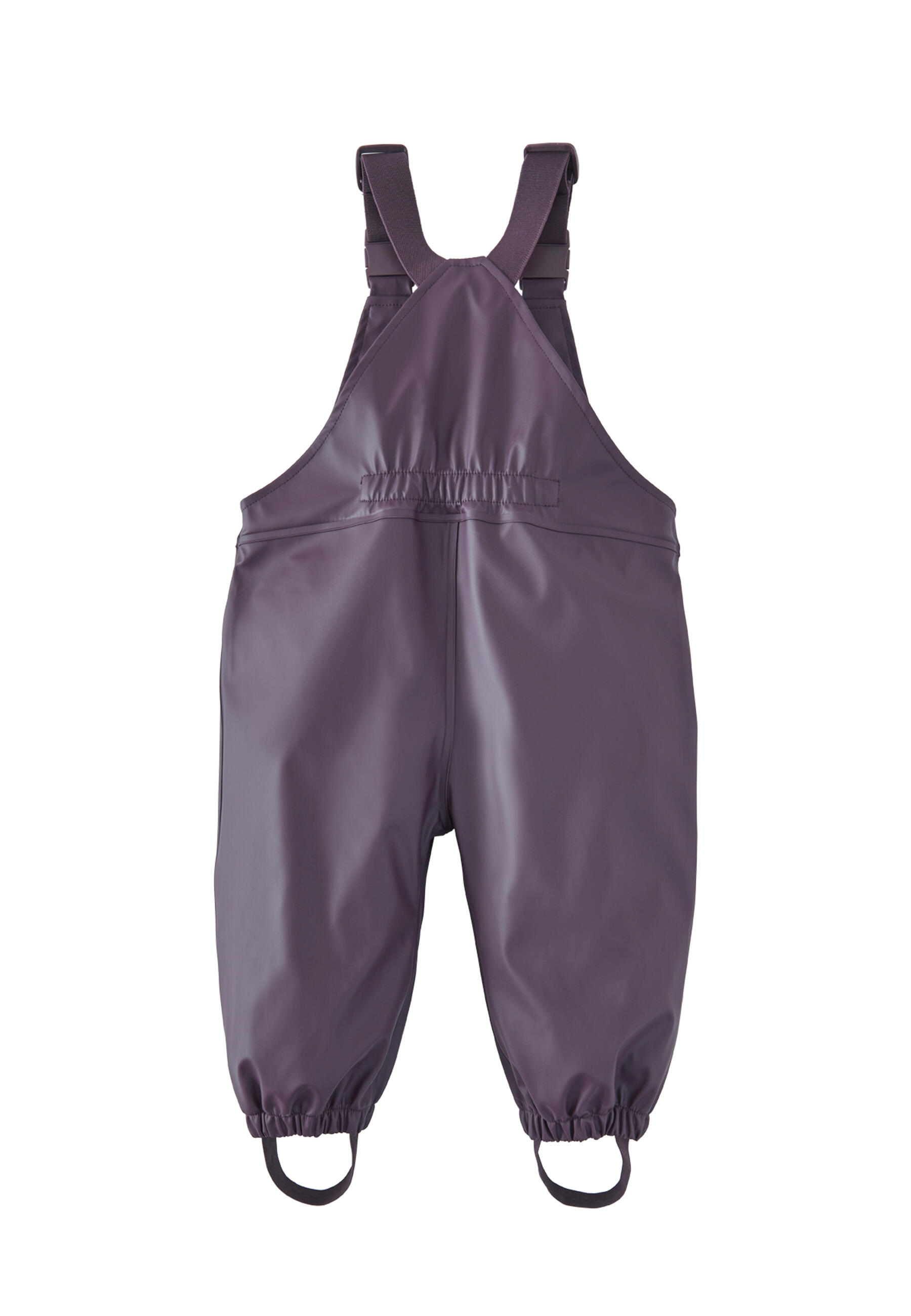 Little Kids Purple Waterproof Dungarees 2/3