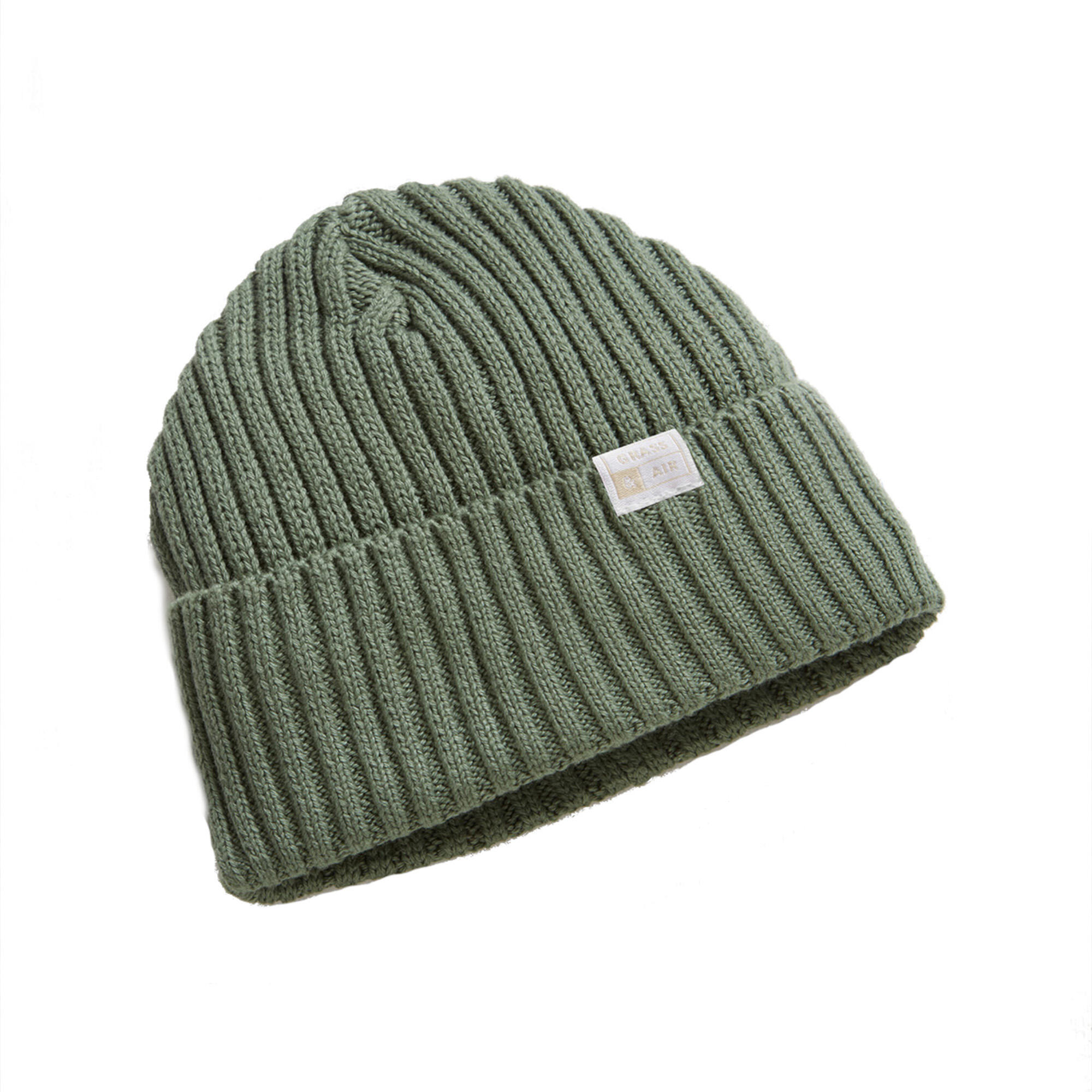 Little Kids Khaki Beanie Hat 1/3