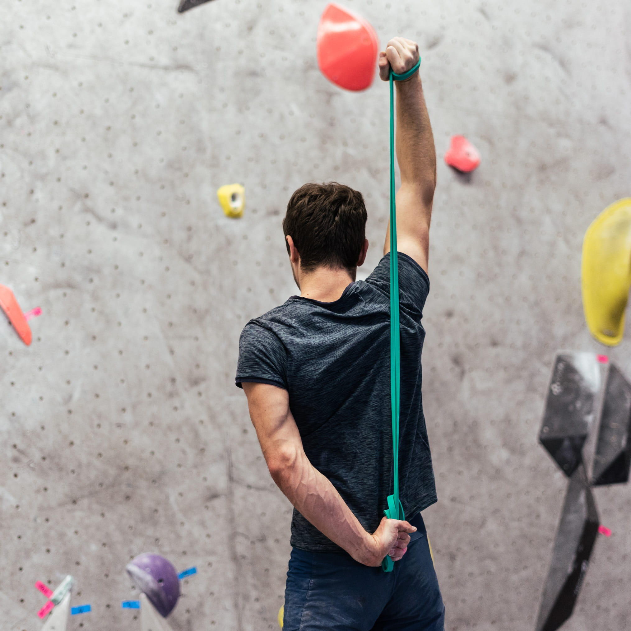 Trainings-Elastiken Elastic Bands – Kraft & Mobilität - Green 15kg 5/7