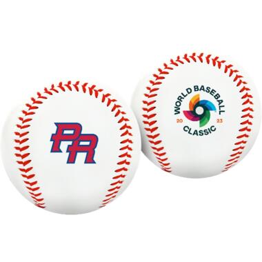 Rawlings - Rawlings Wbc Baseball 2023 Team Puerto Rico - Balle De Baseball - Multicolore|noir|rouge - 9 - Decathlon