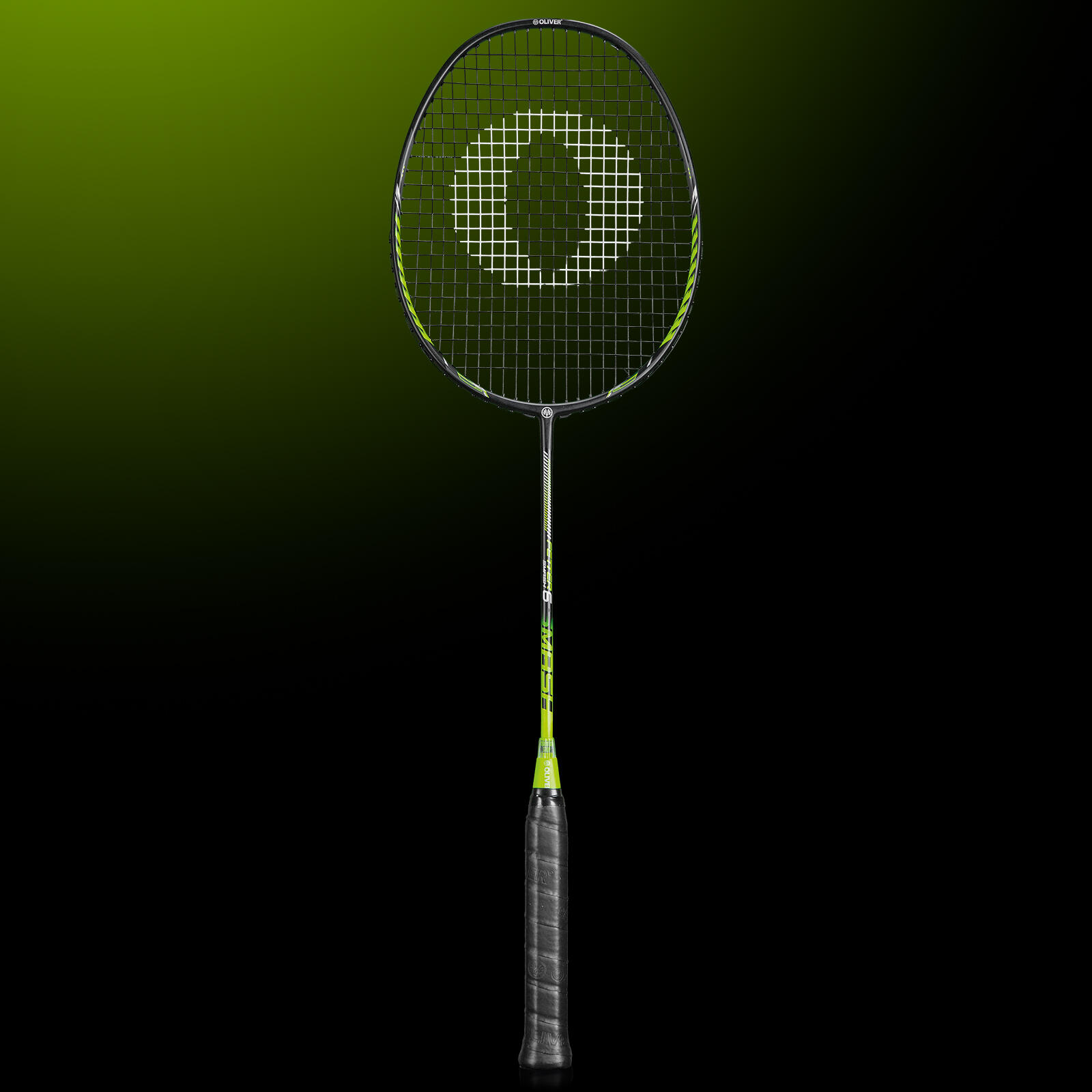 Raquette de badminton OLIVER - FETTER SMASH 6 noir/vert 2/6