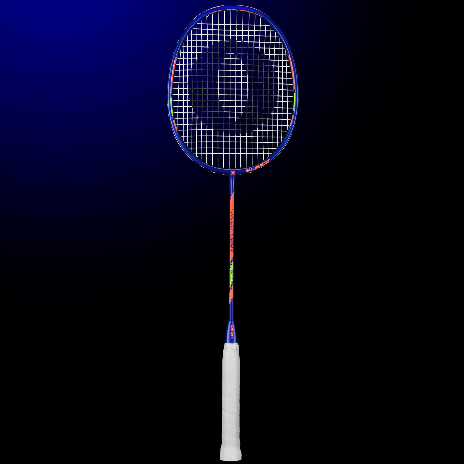 Badmintonracket OLIVER- SPEEDLIGHT 500 blauw/rood 2/6