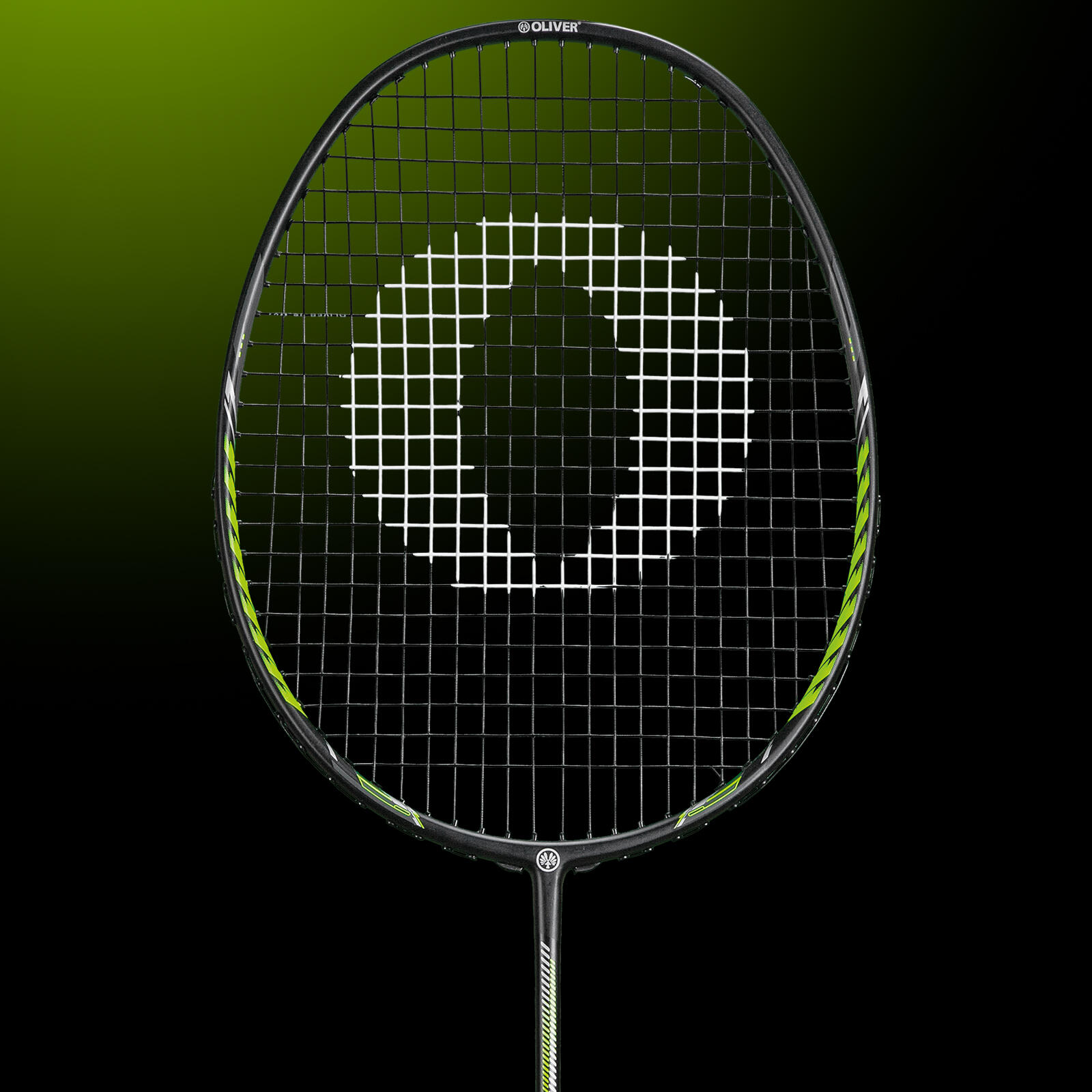 Raquette de badminton OLIVER - FETTER SMASH 6 noir/vert 3/6