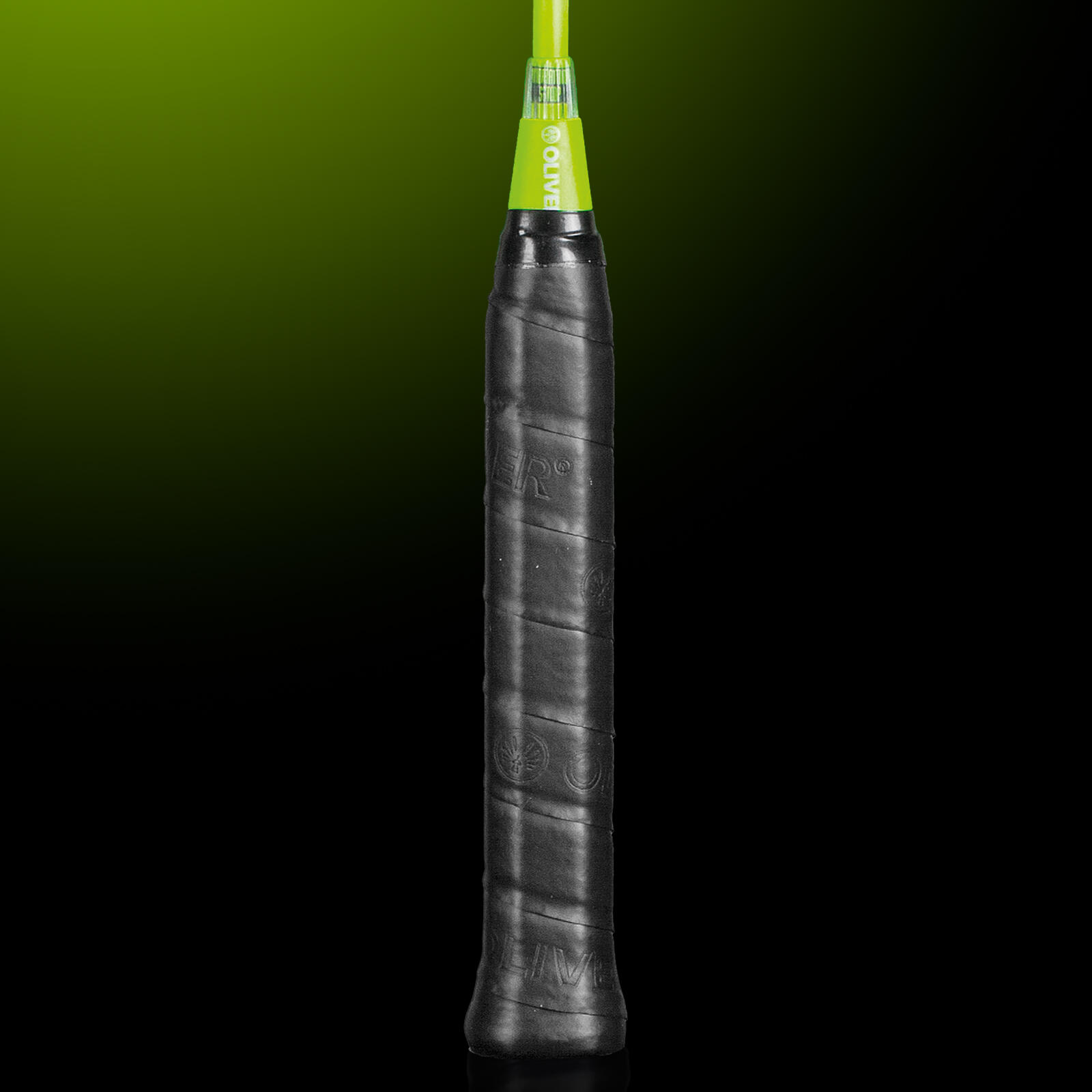Raquette de badminton OLIVER - FETTER SMASH 6 noir/vert 6/6