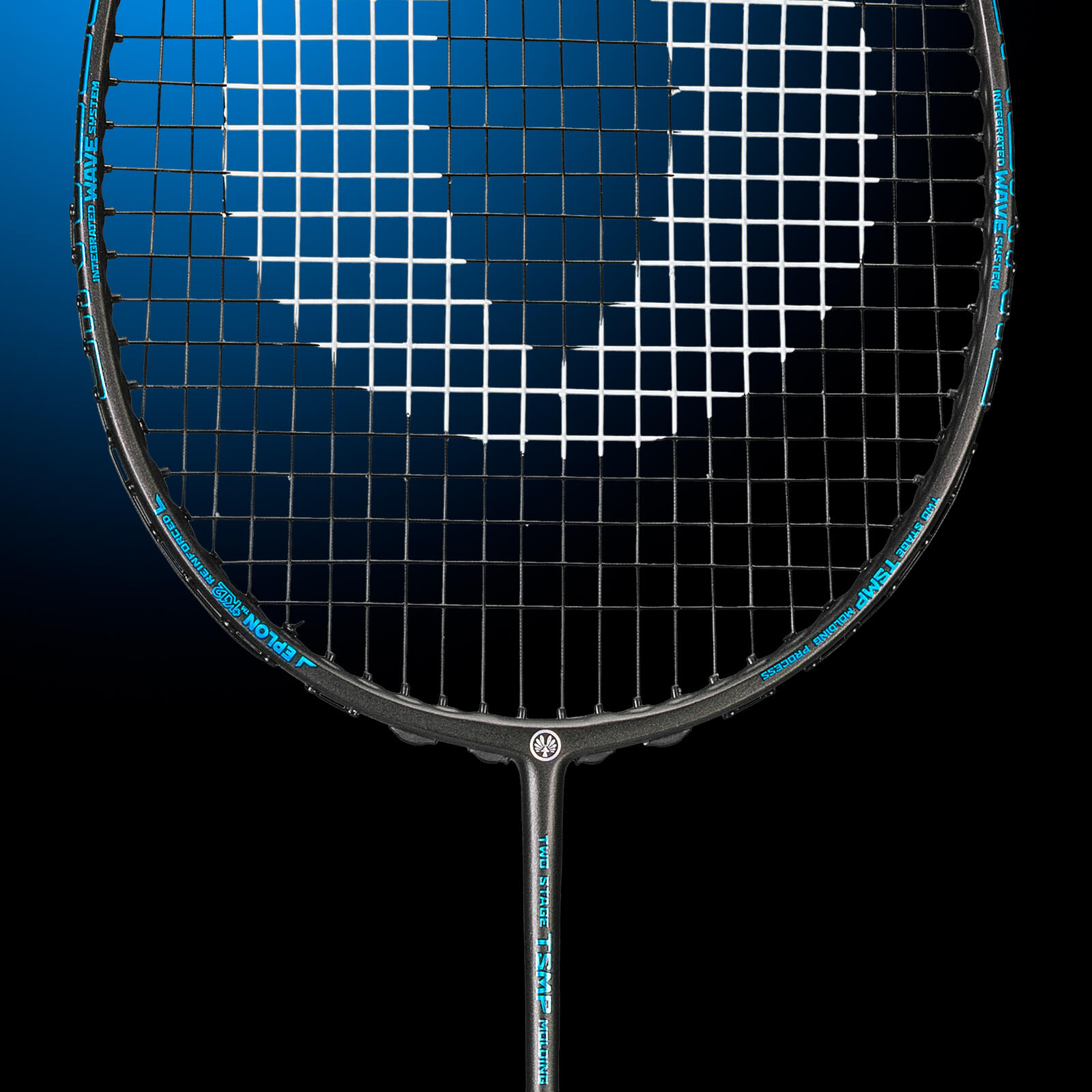 Raquette de badminton OLIVER - ORGANIC 6 noir/bleu 4/6
