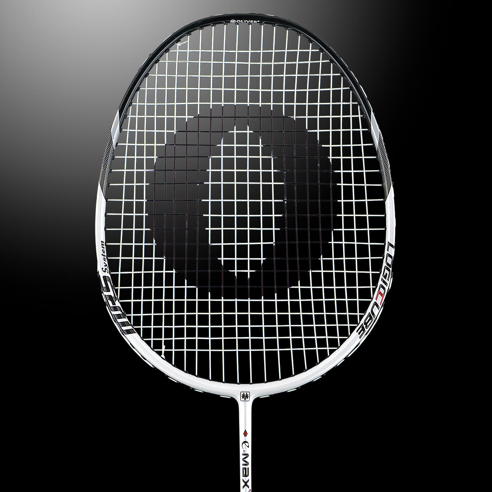 Raquette de badminton OLIVER - E-MAX 88 blanc/noir 3/6