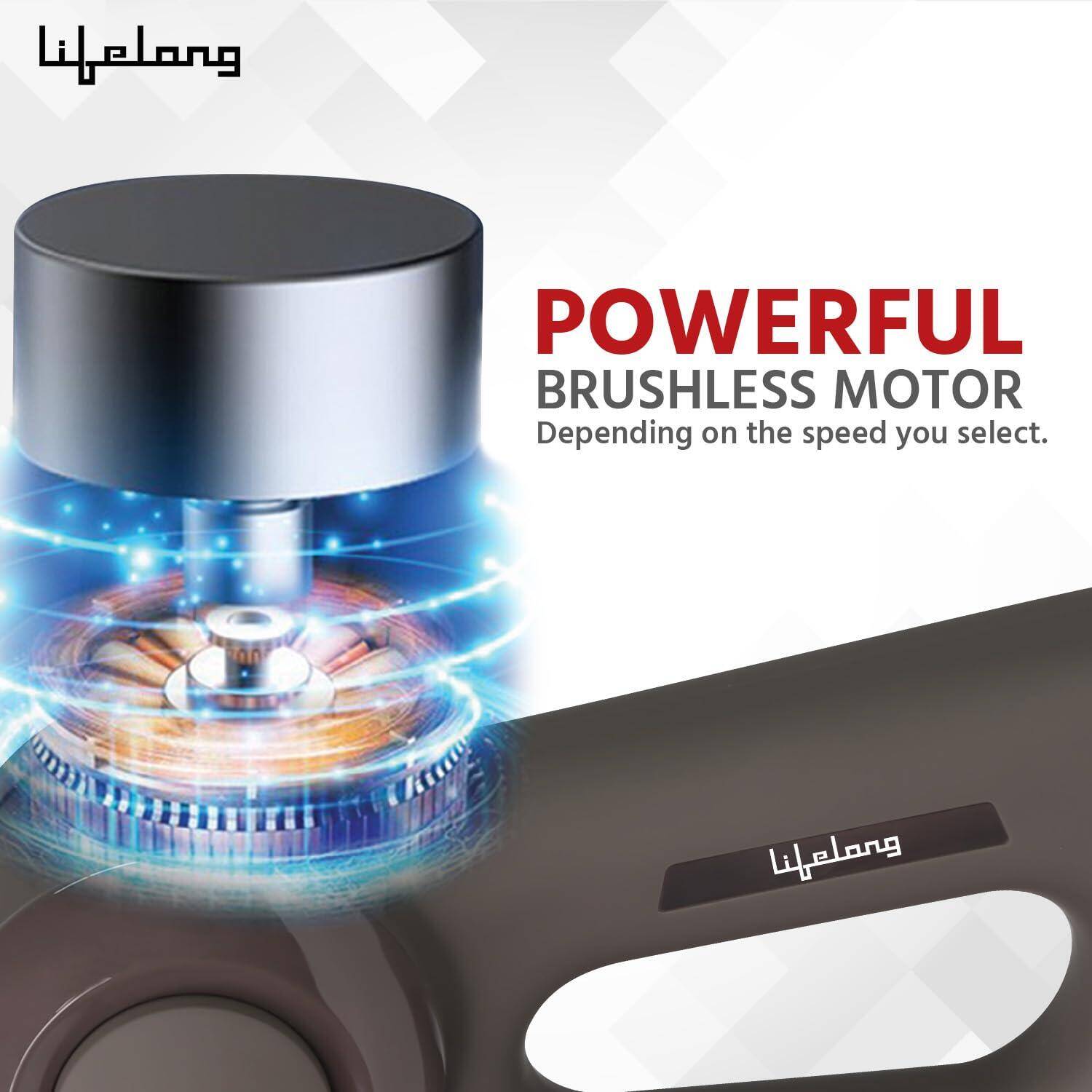 Lifelong Massage Gun Machine with Hot & Cold Massage Heads - Full Body Gun Massager for Deep Tissue Muscle Massage - Rechargeabl -  5