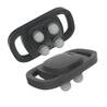 Lifelong 4 Heads Massage Gun Machine for Pain Relief with Percussion Massage - Gun Massager for Back Pain - Rechargeable Massage