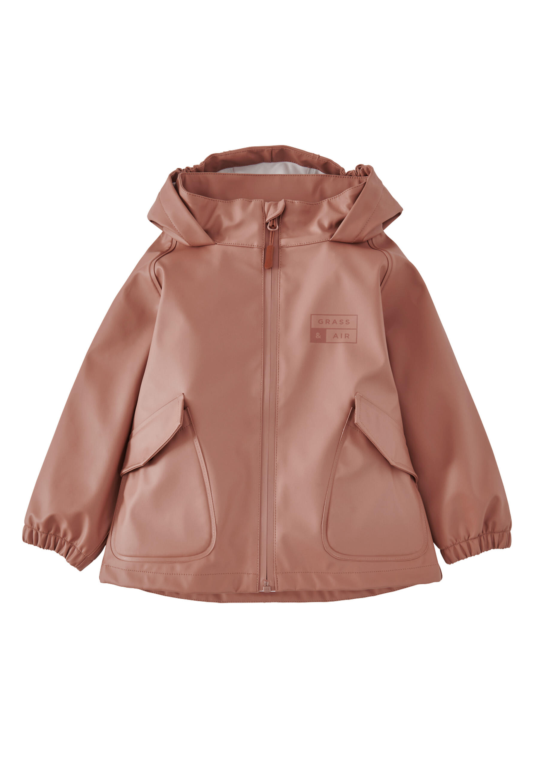 GRASS & AIR Little Kids Rose Waterproof Jacket
