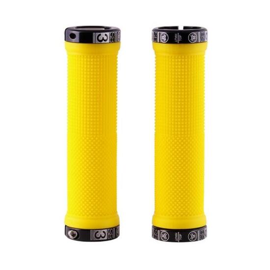 Giallo "Kheops" Grips/Ano Black