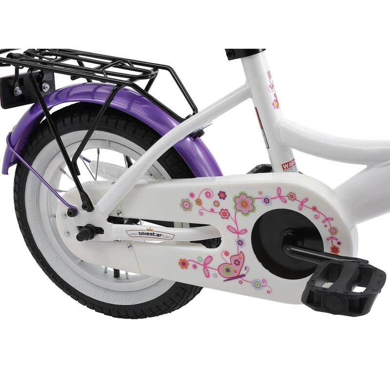 Bicicleta niños 12 pulgadas BIKESTAR classic lila 3 años