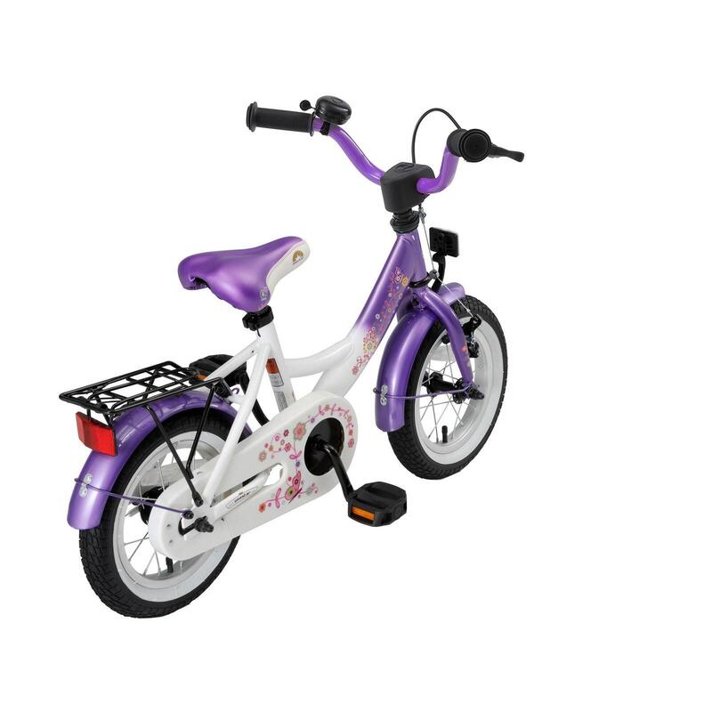 Bicicleta niños 12 pulgadas BIKESTAR classic lila 3 años