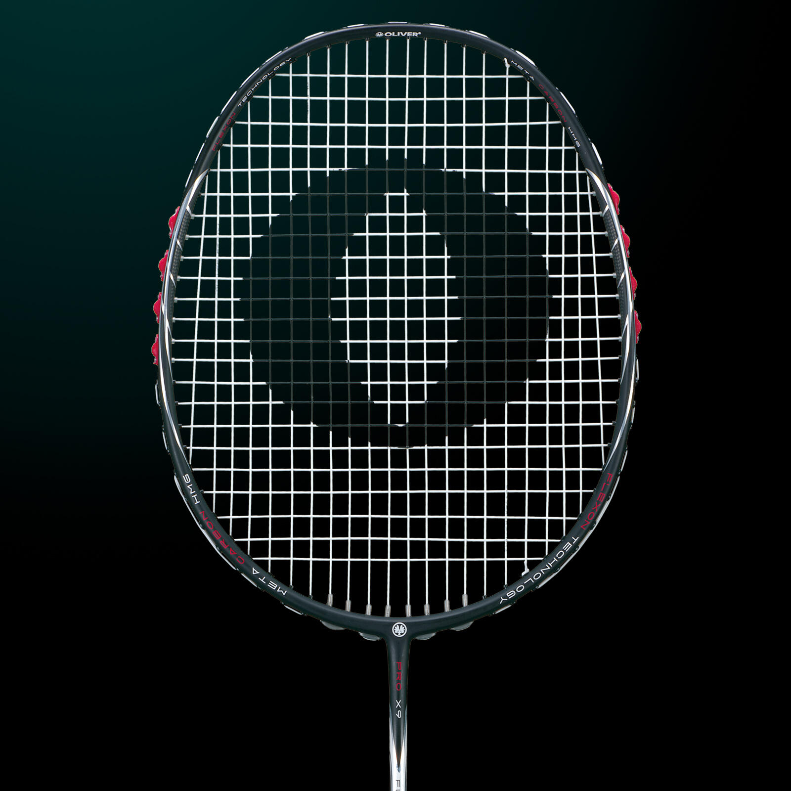 Raqueta de bádminton OLIVER - PHANTOM X9 negro/blanco 3/7
