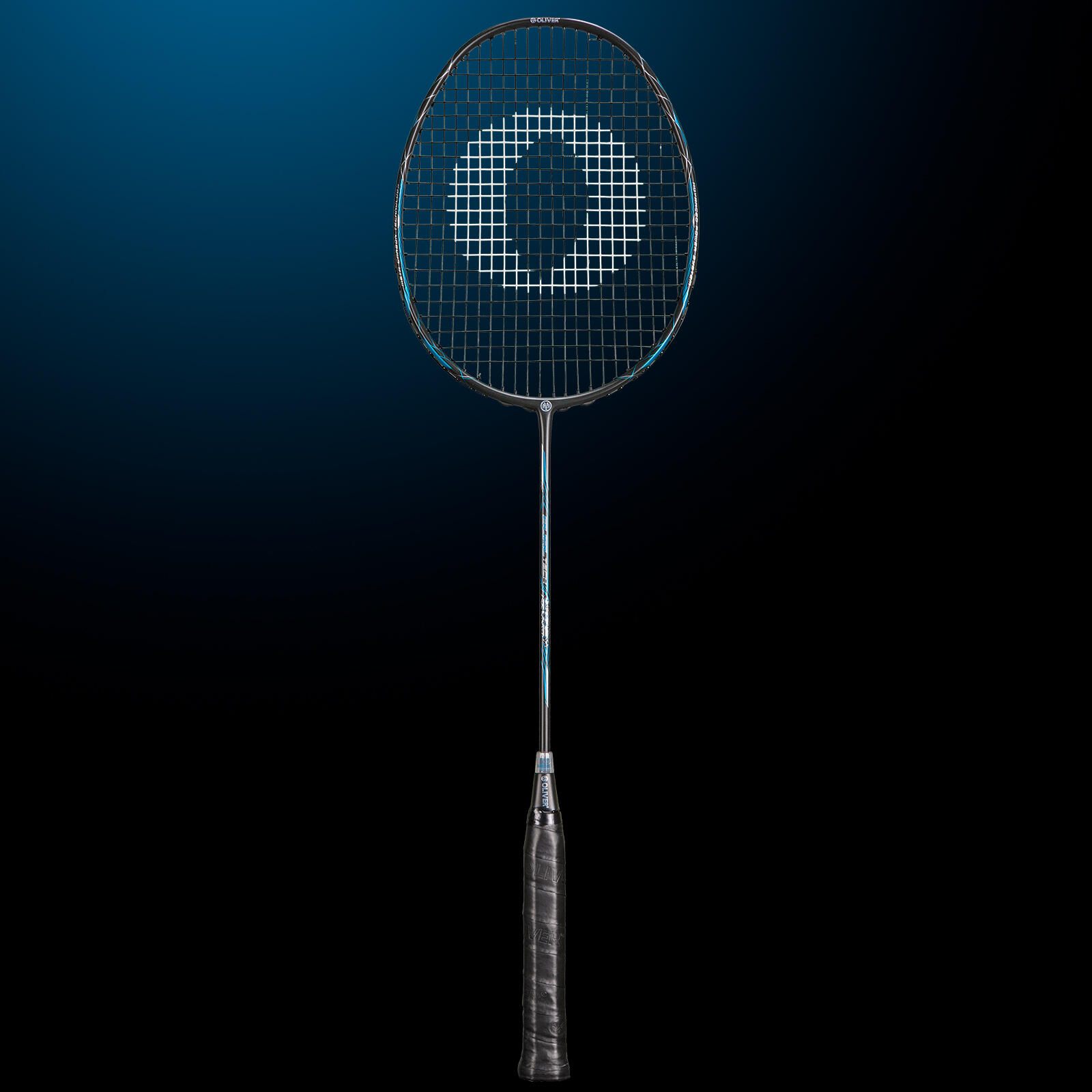 Raquette de badminton OLIVER - DUAL TEC LITE noir/bleu 2/6
